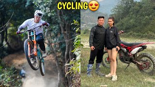 SWITZERLAND PARK MA CHITUWA TRIAL😍 / YETI SB160 / ​⁠MOUNTAIN BIKING NEPAL / @rajkumarthapamagar32