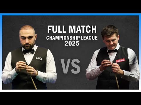 Hossein Vafaei vs Ryan Day Full Match Championship League 2025 Snooker Highlight