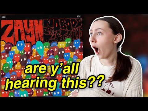 why have I never heard this?! - ZAYN *NOBODY IS LISTENING* ALBUM REACTION