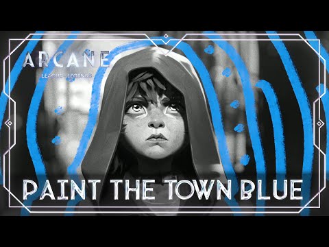 ARCANE: Paint the Town Blue | S2 E4 OST | Ashnikko EPIC REMIX