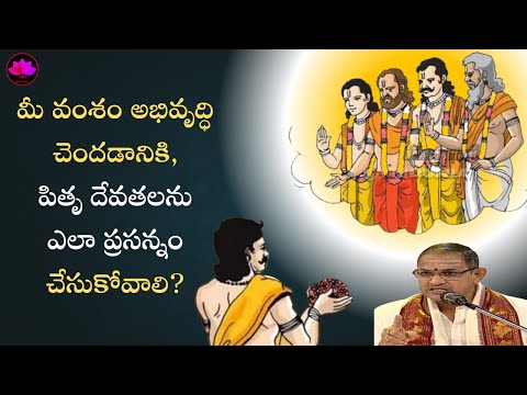 పితృ దేవతలను ప్రసన్నం చేసుకోవడం ఎలా? || Sri Chaganti Koteswara Rao Garu || SBL Bhakthi