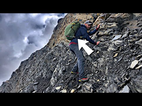 How to store trekking poles on any backpack - Simple, Effective & Free