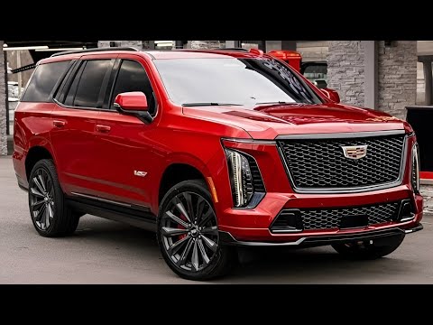 2026 Cadillac Escalade – The Ultimate Luxury SUV in Stunning Red!