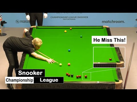 Bad Snooker Shots & Miscues | Championship League Snooker