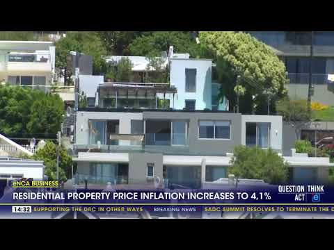 Residential property price inflation increases to 4.1%