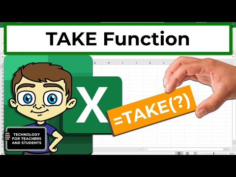 Excel TAKE Function: Your New Secret Weapon