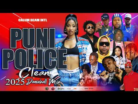 Dancehall Mix 2025 Clean | New Dancehall Songs 2025 Clean| PUNI POLICE |Shenseea,Vybz kartel,Popcaan