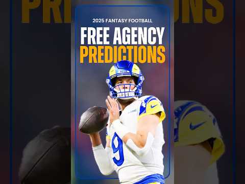 Matthew Stafford to the New York Giants? NFL Free Agency Rumors & Predictions | Fantasy Football