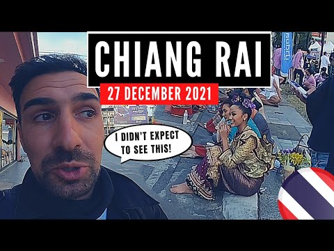 HOW IS CHIANG RAI? (27 December 2021) motorbike tour | Thailand vlog