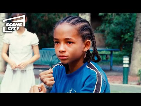 A New Crush Sparks Conflict: Dre vs. Cheng | The Karate Kid (2010) (Jaden Smith, Zhenwei Wang)