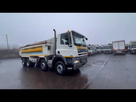 **FOR SALE** 2013 DAF CF85.410 FAD Alloy Insulated Tipper - Dixon Commercial Exports Ltd