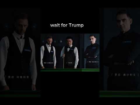 Part 1| Wait for Trump #trendingshorts #snooke #snookerplayer #shots #pool#trendingshorts #snookercl