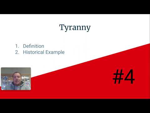 EOC Review: Tyranny