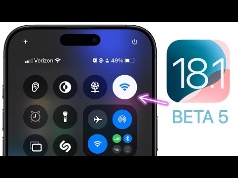 iOS 18.1 Beta 5 Released - What's New?