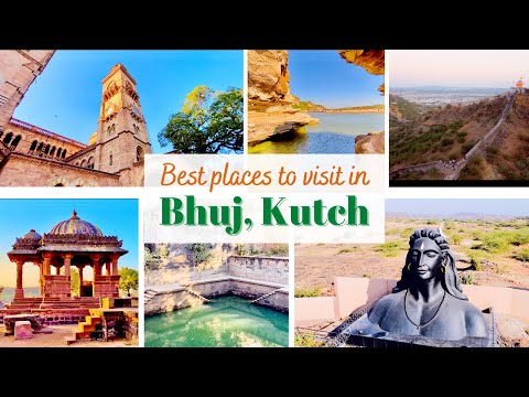 Bhuj Kutch | Prag Mahal | Aina Mahal | Bhujiyo Hill | Chhatedi | Adiyogi Statue Bhuj | Kadiya Dhrow