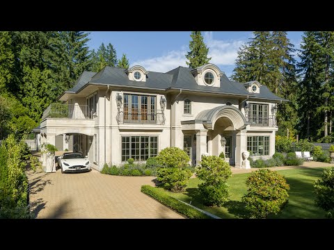 Architectural Elegance Throughout European-Inspired Luxury Estate | Mansion Tour