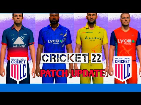 Cricket 22: Major league cricket All kits 2023 | MLC jersey 2023 cricket 22 | #Cricket22 #GameAttic