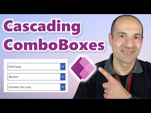 How to create a dependent cascading Drop Down, Combo Box controls in Power Apps [Patch]