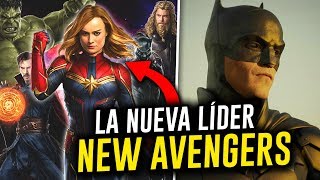 ¡NOTICIAS ÉPICAS! Capitana Marvel será líder en LOS NUEVOS VENGADORES