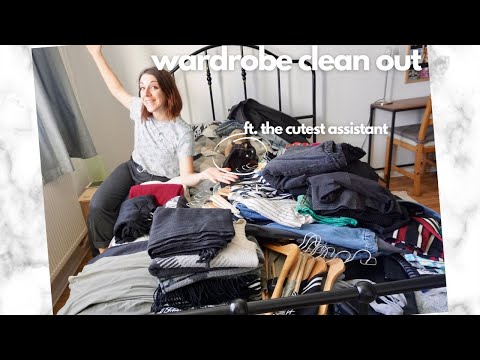 Wardrobe clean out | Clothes I'm getting rid of | Declutter and tidy up with me