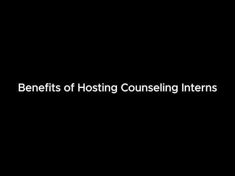 Benefits of Hosting Counseling Interns