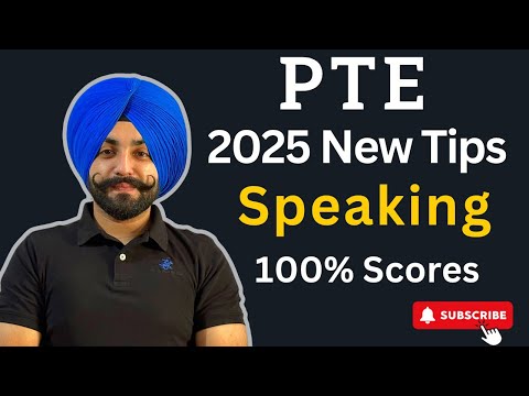 PTE Speaking new tips in 2025 how to get 90 scores ( Gurwinder Sir )