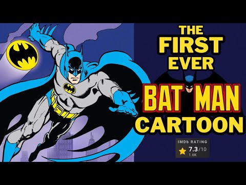 THE FIRST EVER BATMAN CARTOON