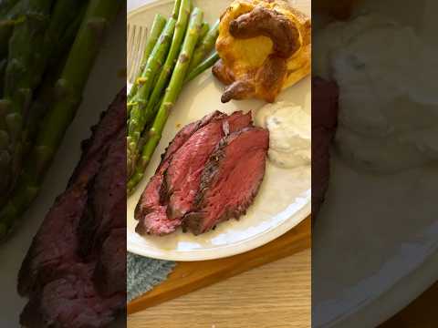 Rosemary Beef Tenderloin with Horseradish Cream