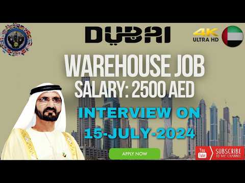 DUBAI HYPERMARKET JOBS | DUBAI WAREHOUSE JOBS | UNSKILLED WORKER JOBS | GULF JOBS | PICKER JOBS |