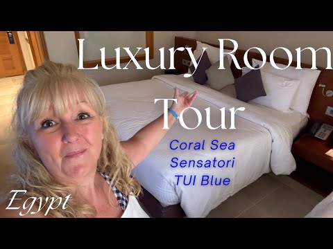 Coral Sea Sensatori (Tui Blue) FULL Room Tour - Sharm El Sheikh Egypt - What do you get in the room?