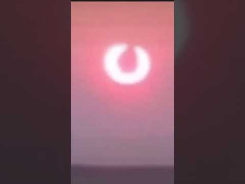 What Is In Front Of The Sun In Saudi Arabia? #Sun #SaudiArabia #StrangeSkies