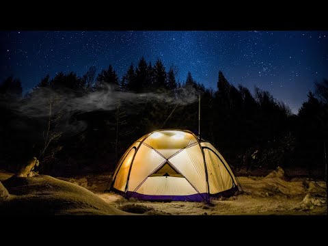 Hot Tent Camping In Beautiful North Idaho Forest