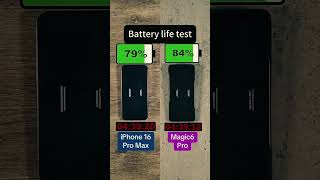 iPhone 16 Pro Max vs Honor Magic 6 Pro Battery Test 🔋🔥 Who Lasts Longer?