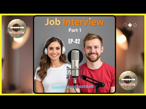 🔥 Job Interview English - Part 1| Improve your English communication skills | Episode 42 🎙️​