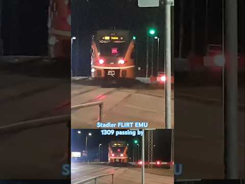 Stadler FLIRT EMU 1309 passing by