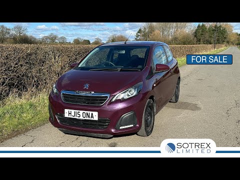 For Sale - New Stock From Sotrex: Peugeot 108 Active