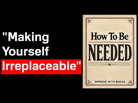 How to Be Needed: The Art of Making Yourself Irreplaceable | Audiobook