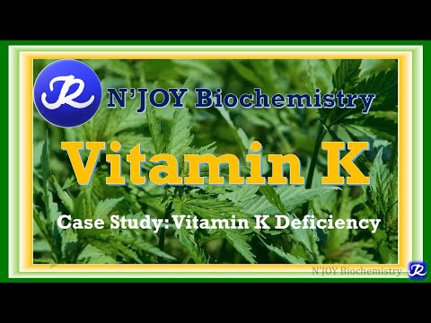 5: Vitamin K | Fat soluble vitamins | Vitamins| Biochemistry|@NJOYBiochemistry