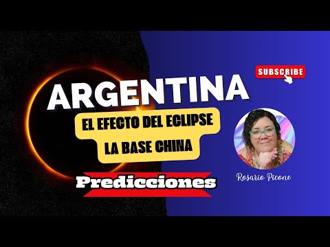 #predicciones COMO AFECTARA EL ECLIPSE AL PAIS? - LA BASE CHINA