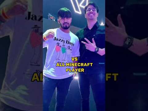 Techno gamerz  Anshu bisht vs all Minecraft player 😎🔥 #anshubisht #technogamerz #smartypie