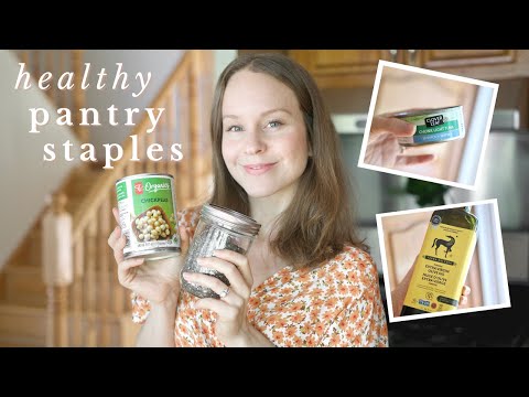 HEALTHY PANTRY STAPLES | 16 Foods I Always Buy