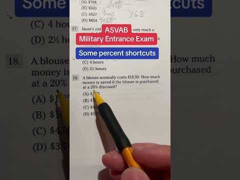 ASVAB Arithmetic Reasoning answers walkthrough 18