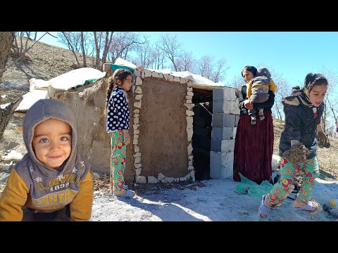 Adventure:Creative Elnaz and Farideh in designing a house in the mountains