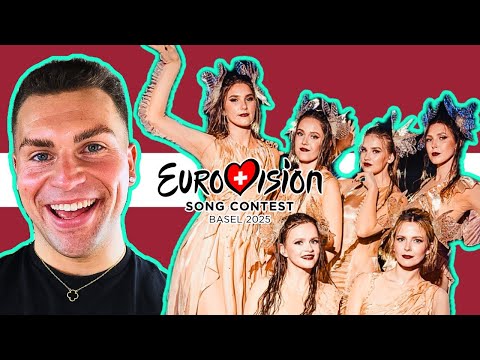 LET’S REACT TO LATVIA’S ENTRY FOR EUROVISION 2025 | TAUTUMEITAS - BUR MAN LAIMI