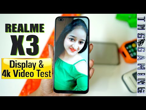 Realme X3 - 4K Video & Display Test