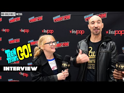 Hynden Walch & Scott Menville Interview | Teen Titans Go! | NYCC 2024