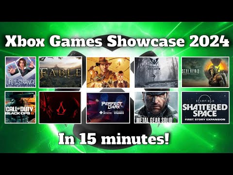 Microsoft's Xbox Games Showcase 2024 - In Less than 15 Minutes