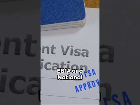 H4 visa eb1a or national interest waivers #immigration #shorts