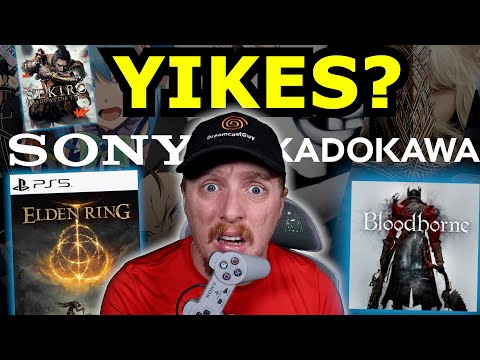 PlayStation BUYS FromSoftware!! Well kinda...Sony and KADOKAWA Deal EXPLAINED!