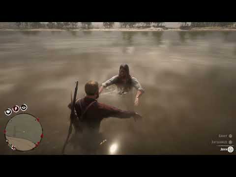 Arthur Catches John Swimming